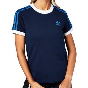Adidas ringer stripe tee